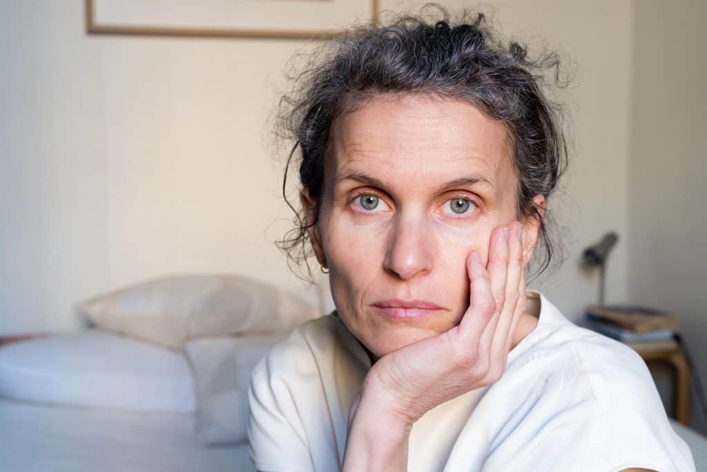 middle age woman - abuse survivor