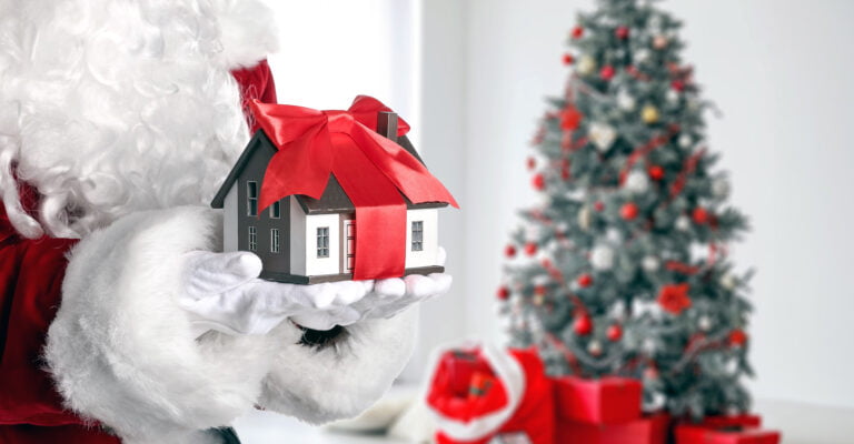 buying a property at christmas time